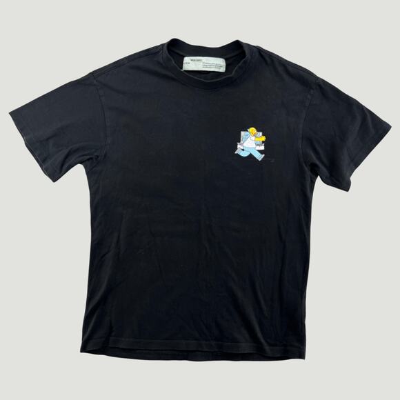 Off-White x The Simpsons Graphic T-Shirt – Adult Small (Fitted)